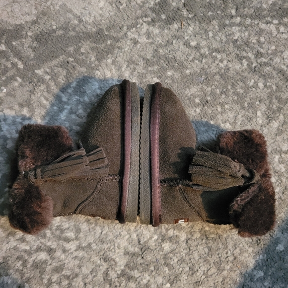Lamo Apres Chocolate Tassel Kids Boot Size 7 - Picture 7 of 11